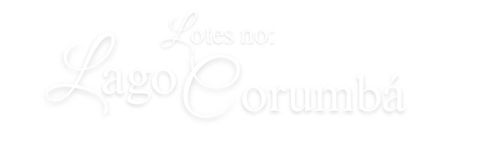 Lotes no lago Corumbá