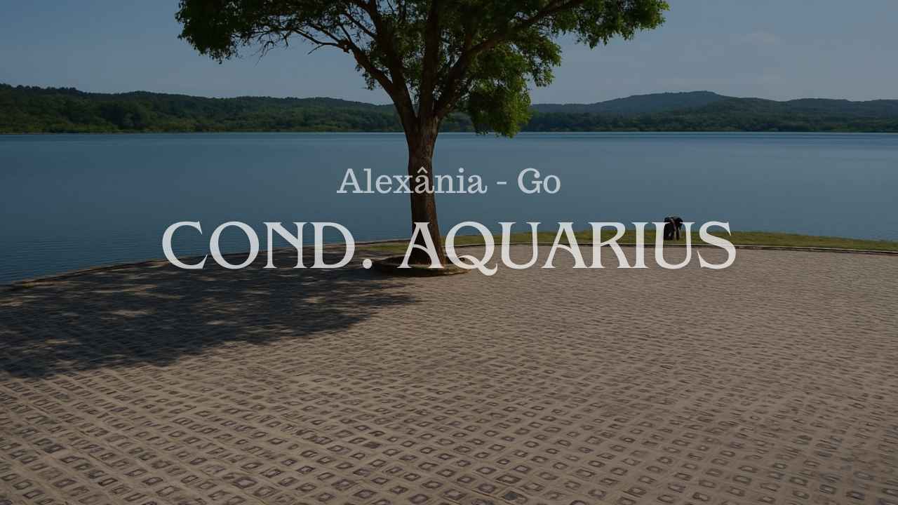 Condominio aquarius, lago corumba 4